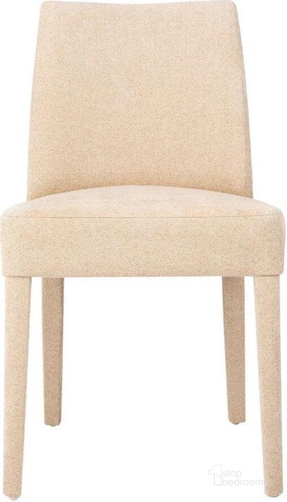 The appearance of Wilson Mid-Century Modern Contemporary Upholstered Vintage Dining Chair Set of 2 In Sand designed by Jofran in the modern / contemporary interior design. This sand piece of furniture  was selected by 1StopBedrooms from Wilson Collection to add a touch of cosiness and style into your home. Sku: 2271-WILSONCHSND. Product Type: Dining Chair. Material: Plywood. Image1