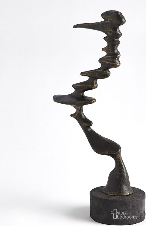 The appearance of Wind Blown Large Sculpture In Bronze designed by Global Views in the modern / contemporary interior design. This black piece of furniture  was selected by 1StopBedrooms from Wind Collection to add a touch of cosiness and style into your home. Sku: 7.80609. Product Type: Sculpture. Material: Iron. Image1