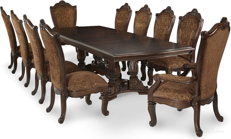 Windsor Court Rectangular Dining Room Set by AICO 1StopBedrooms