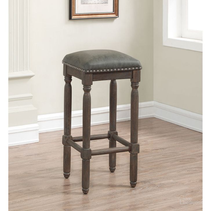 The appearance of Wood Frame 30" Backless Stool designed by American Woodcrafters in the traditional interior design. This brown piece of furniture  was selected by 1StopBedrooms from Wood Collection to add a touch of cosiness and style into your home. Sku: B2-261-30L. Material: Wood. Product Type: Barstool. Image1