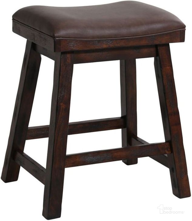 The appearance of Woodview Brown Barstool Set of 2 0qd24352711 designed by Isaac Tahari in the rustic / southwestern interior design. This brown piece of furniture  was selected by 1StopBedrooms from Woodview Collection to add a touch of cosiness and style into your home. Sku: 1475-05-SDL24. Material: Wood. Product Type: Barstool.