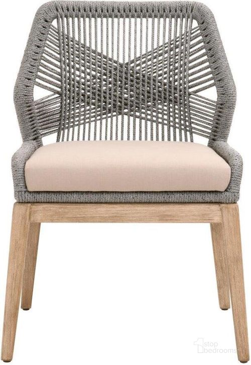 The appearance of Woven Gray Loom Dining Chair Set Of 2 6808KD.PLA-FLGRY-NG designed by Essentials For Living in the transitional interior design. This gray piece of furniture  was selected by 1StopBedrooms from Woven Collection to add a touch of cosiness and style into your home. Sku: 6808KD.PLA/FLGRY/NG. Material: Wood. Product Type: Dining Chair. Image1