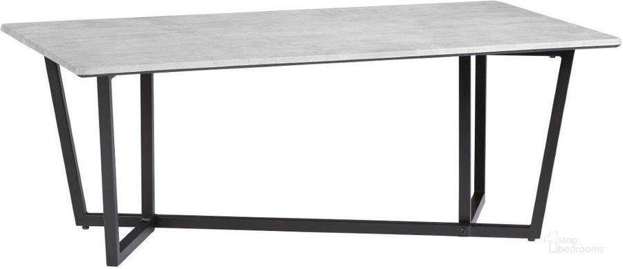 The appearance of Wren Gray And Black Cocktail Table designed by Progressive Furniture in the transitional interior design. This black and gray piece of furniture  was selected by 1StopBedrooms from Wren Collection to add a touch of cosiness and style into your home. Sku: T254-01. Material: Metal. Product Type: Cocktail Table. Image1
