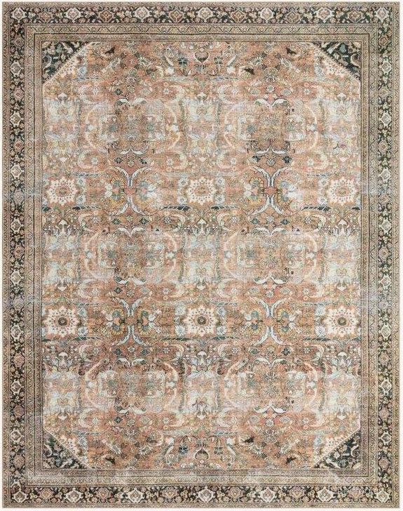 The appearance of Wynter Auburn/Multi Rug WYNTWYN-02AAML2050 designed by Loloi Rugs in the traditional interior design. This auburn and multi piece of furniture  was selected by 1StopBedrooms from Wynter Collection to add a touch of cosiness and style into your home. Sku: WYNTWYN-02AAML2050. Material: Polyester. Product Type: Rug. Image1