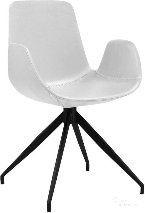The appearance of York White Dining Chair designed by Bellini Modern Living in the modern / contemporary interior design. This white piece of furniture  was selected by 1StopBedrooms from York Collection to add a touch of cosiness and style into your home. Sku: York WHT. Product Type: Dining Chair.