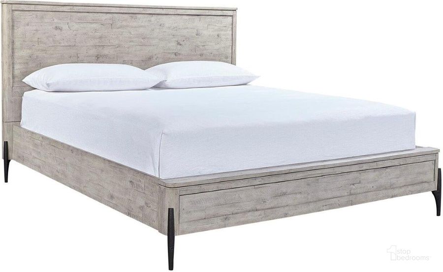 The appearance of Zane California King Panel Bed In Grey designed by Aspenhome in the modern / contemporary interior design. This grey piece of furniture  was selected by 1StopBedrooms from Zane Collection to add a touch of cosiness and style into your home. Sku: I256-407;I256-415;I256-410. Bed Type: Panel Bed. Material: Wood. Product Type: Panel Bed. Bed Size: California King. Image1