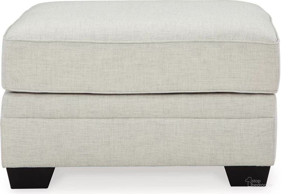 The appearance of Zolly Dove Gray Ottoman designed by Windsor Home in the traditional interior design. This dove gray piece of furniture  was selected by 1StopBedrooms from Zolly Collection to add a touch of cosiness and style into your home. Sku: 3970208. Material: Fabric. Product Type: Ottoman. Image1