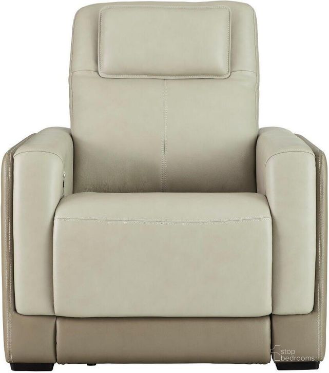 The appearance of Zyler Almond Recliner designed by Boho House in the modern / contemporary interior design. This almond piece of furniture  was selected by 1StopBedrooms from Zyler Collection to add a touch of cosiness and style into your home. Sku: U3070513. Product Type: Recliner. Image1