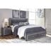 Lodanna Gray Upholstered Panel Storage Bedroom Set by Ashley Furniture ...