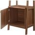 Bixby Walnut 21 Inch Bookshelf by Modway | 1StopBedrooms