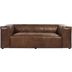 Brancaster Retro Brown Leather Sofa by ACME | 1StopBedrooms