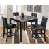 Maysville 5 Piece Square Counter Height Dining Room Set by Ashley ...