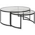 Uttermost Rhea Black Nesting Coffee Tables Set Of 2 | 1StopBedrooms