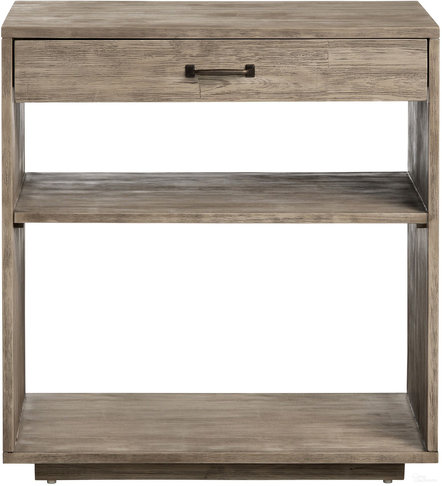 The appearance of 1 Drawer Accent/End Table In Brown designed by Crestview Collection in the rustic / southwestern interior design. This brown piece of furniture  was selected by 1StopBedrooms from  to add a touch of cosiness and style into your home. Sku: CVFVR8410. Material: Solid Wood.