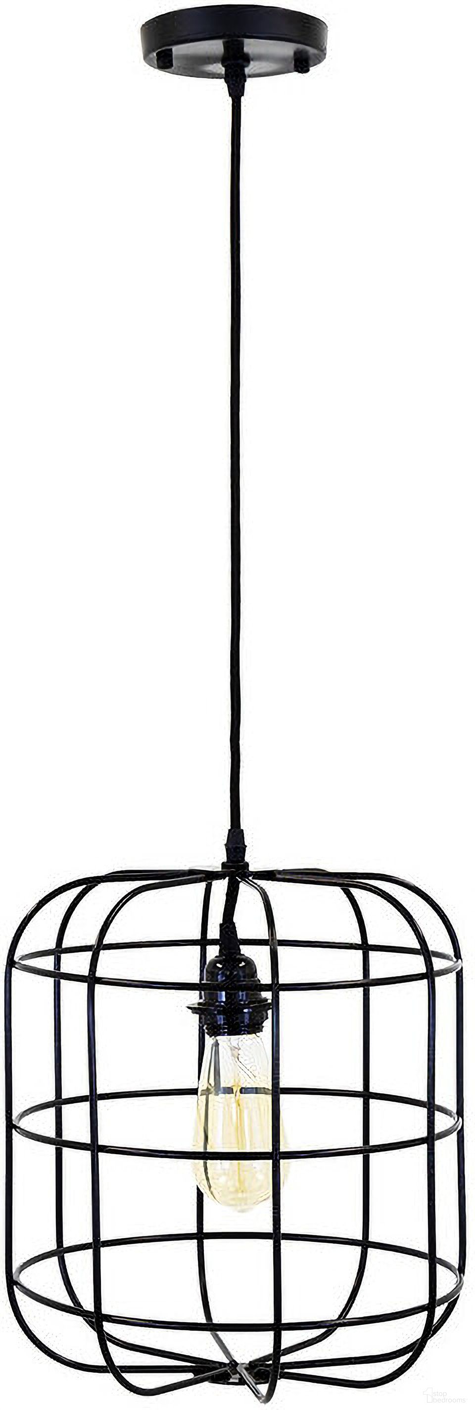 11 Inch 1 Light Pendant In Black