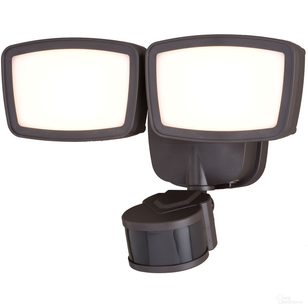 The appearance of 10.75 Inch 2L LED CCT Adj. Outdoor Motion Security Flood Light 240 Deg. In Bronze designed by Vaxcel in the transitional interior design. This bronze piece of furniture was selected by 1StopBedrooms from Outdoor Security Collection to add a touch of cosiness and style into your home. Sku: T0701. Material: Plastic.