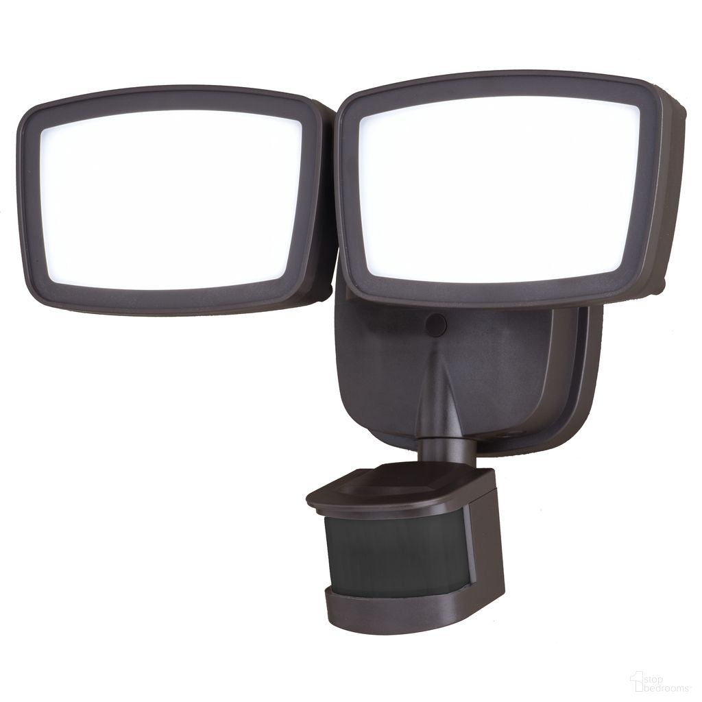 10.75 Inch 2L LED Outdoor Motion Sensor Security Flood Light 180 Deg. In Bronze