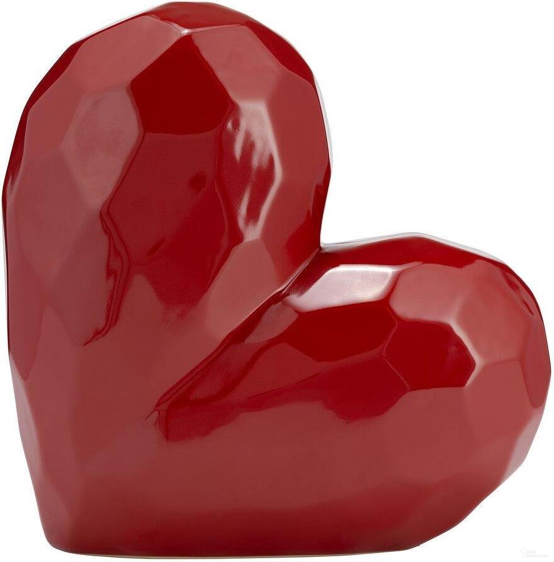 11 Inch Red Heart Table Decor