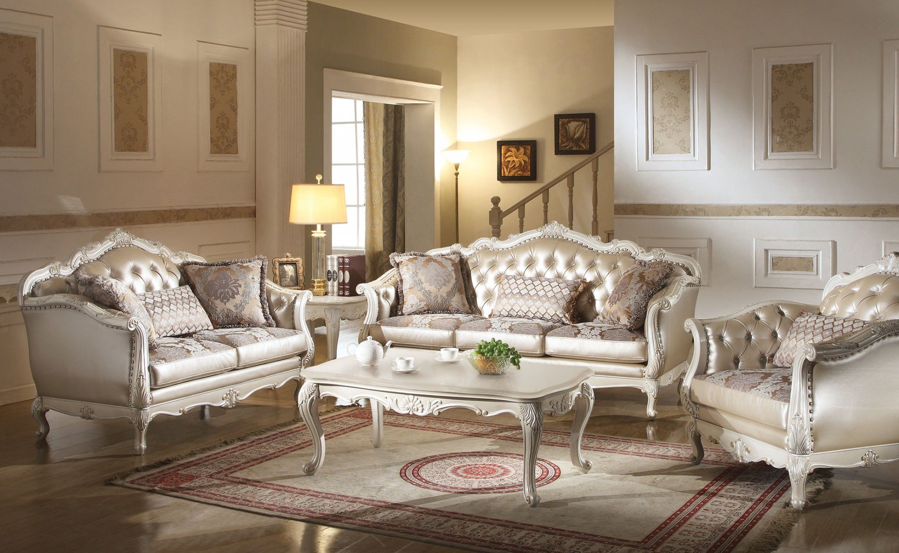 Acme chantelle sales dining set