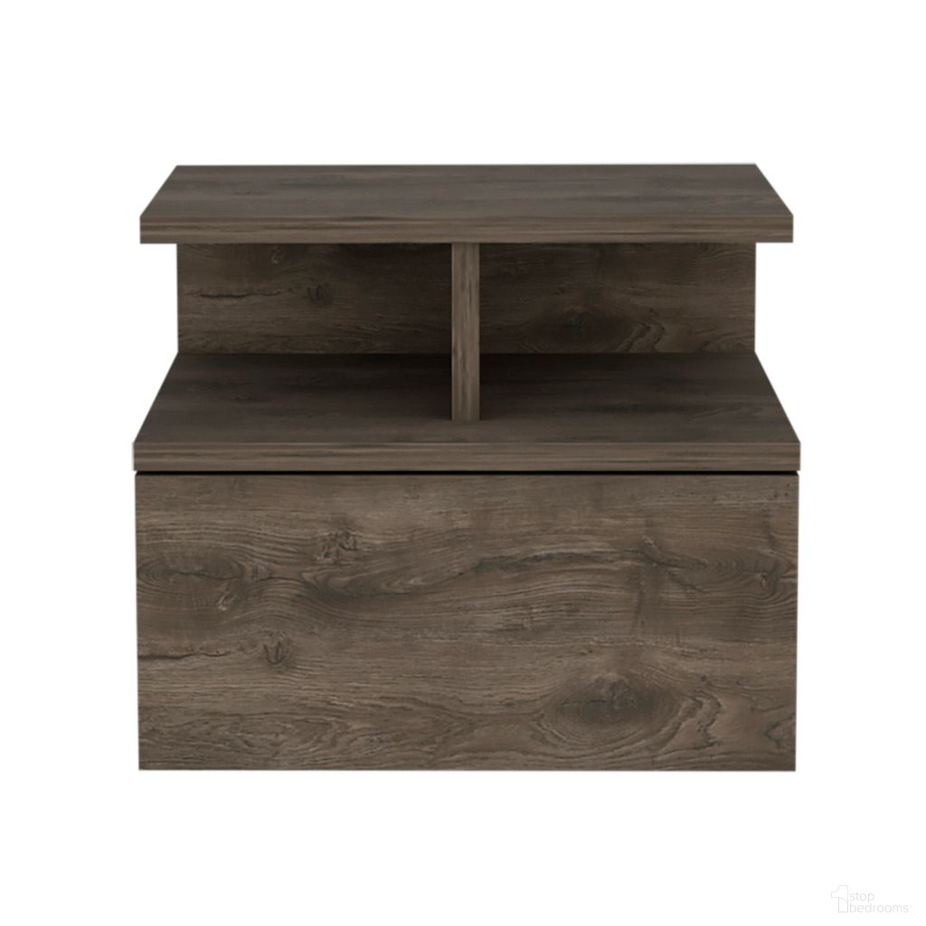 The appearance of 12 Inch Wood One Drawer Nightstand In Brown designed by Homeroots in the traditional interior design. This brown piece of furniture was selected by 1StopBedrooms from to add a touch of cosiness and style into your home. Sku: 529079. Material: Wood.
