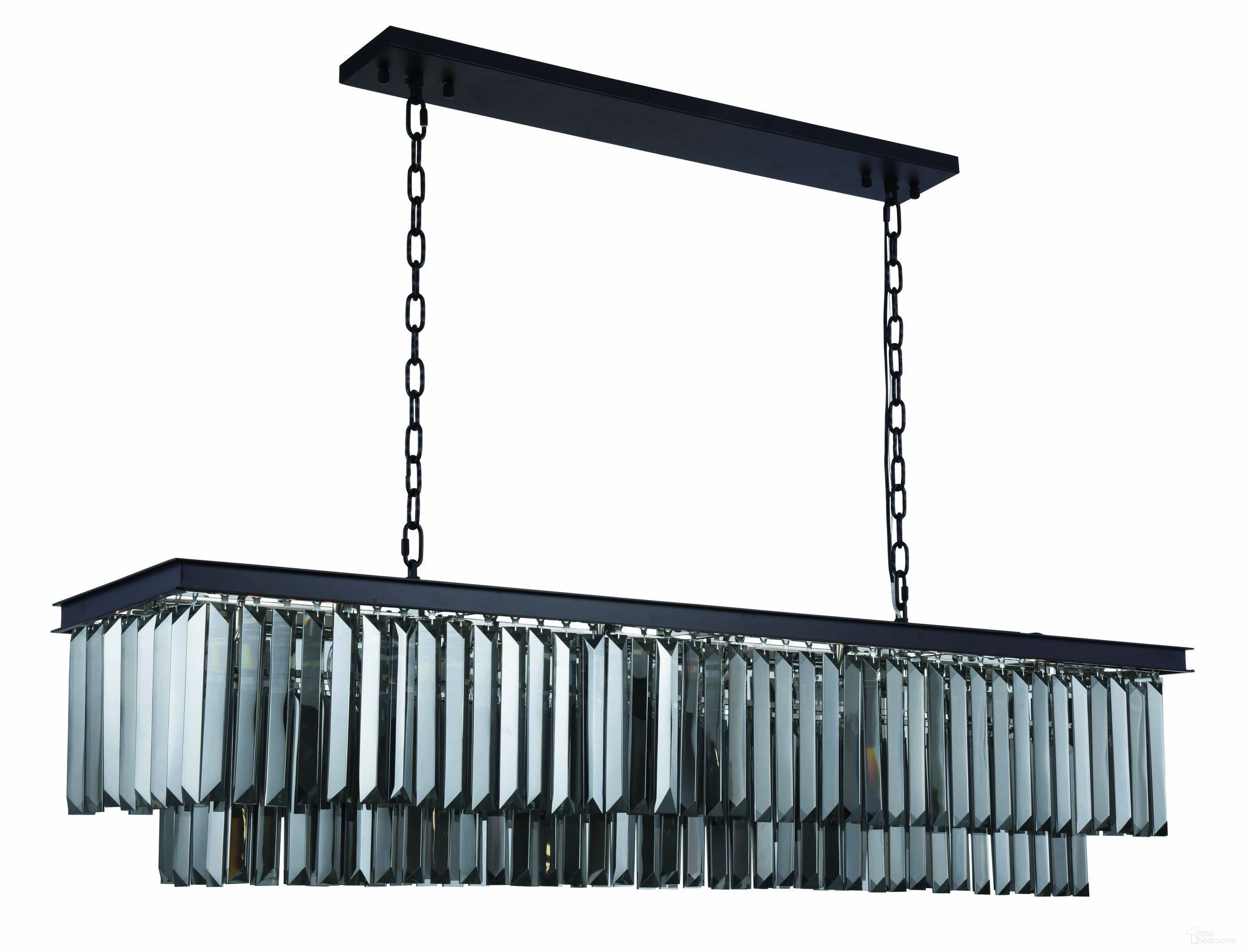 Elegant Lighting Sydney Linear Chandelier - Thumbnail 3