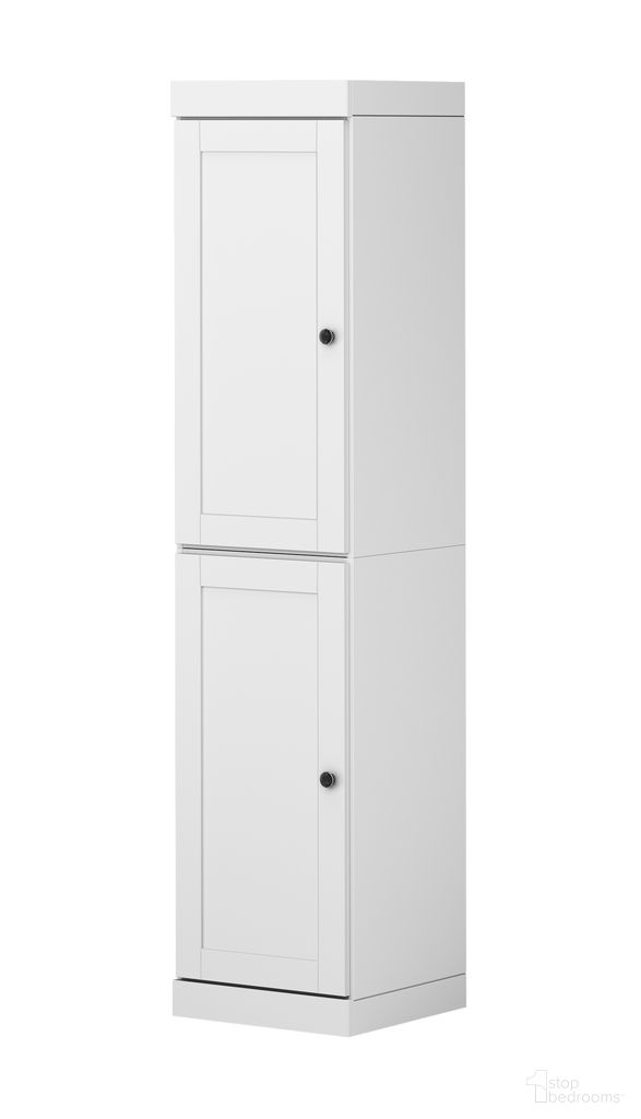 The appearance of 16.5 Inch Pantry Cabinet with Shaker Doors and Adjustable Shelves In White designed by Palace Imports in the modern / contemporary interior design. This white piece of furniture was selected by 1StopBedrooms from to add a touch of cosiness and style into your home. Sku: 3171. Material: Solid Pine Wood.