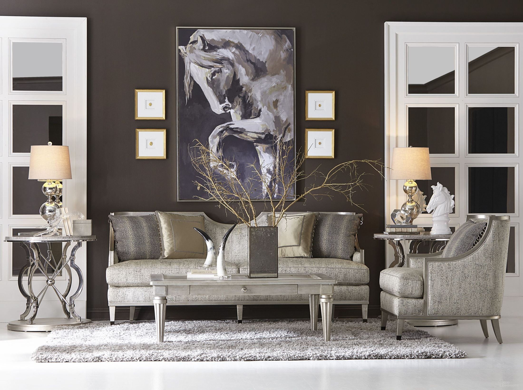 Harper Bezel Living Room Set