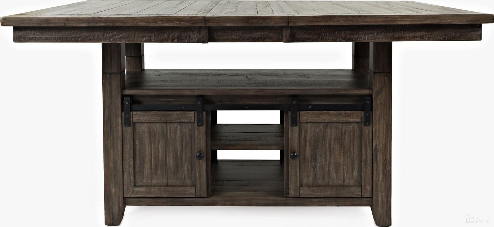 The appearance of Madison County Adjustable Height 72 Inch Dining Table In Brown designed by Jofran in the traditional interior design. This brown piece of furniture was selected by 1StopBedrooms from Madison County Collection to add a touch of cosiness and style into your home. Sku: 1700-72T;1700-72B. Table Base Style: Legs. Table Top Shape: Rectangular. Material: Pine. Size: 72" x 42".