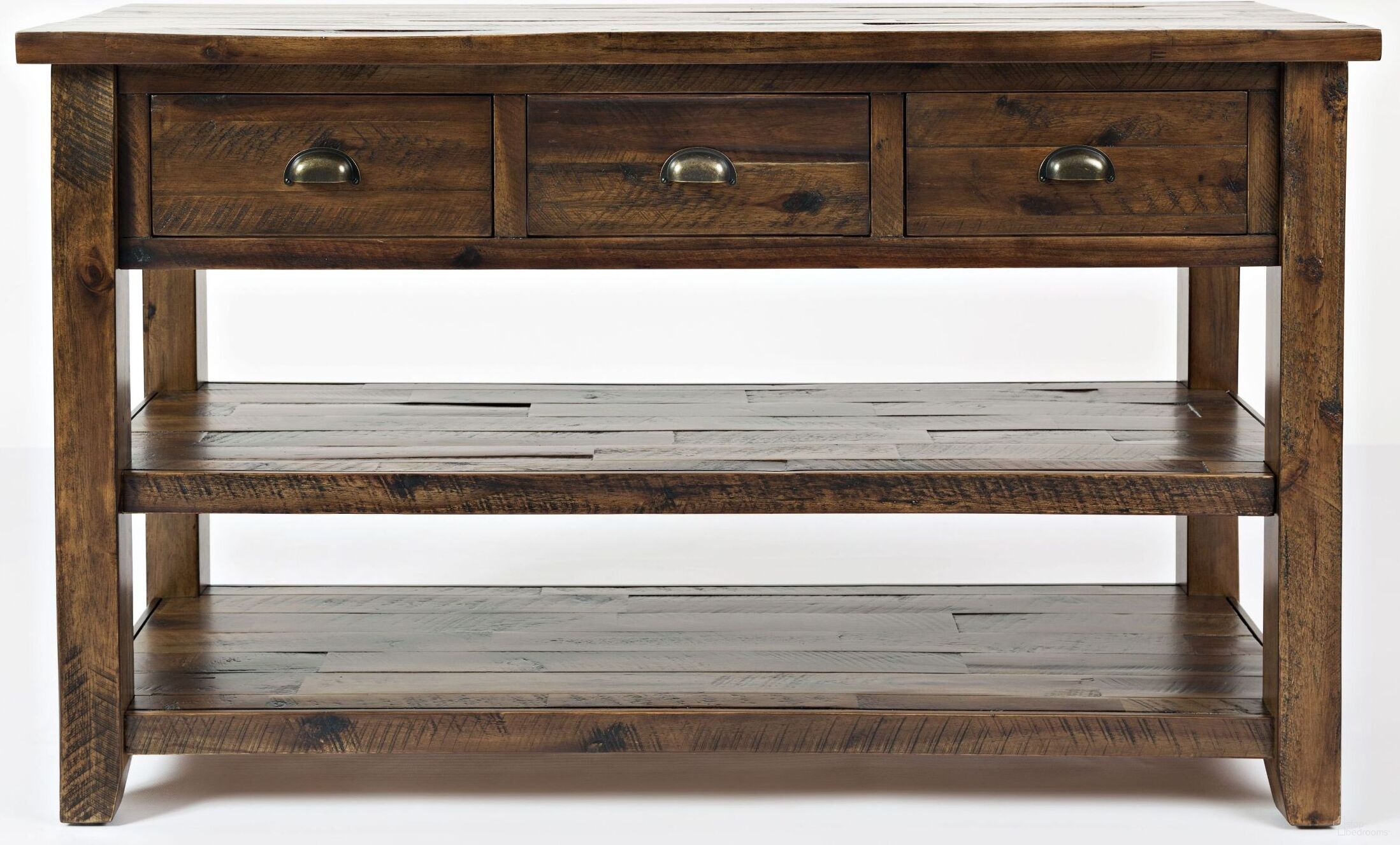 The appearance of Artisan'S Craft 50 Inch Sofa Table In Dakota Oak designed by Jofran in the transitional interior design. This dakota oak piece of furniture was selected by 1StopBedrooms from Artisan'S Craft Collection to add a touch of cosiness and style into your home. Sku: 1742-4. Material: Acacia.