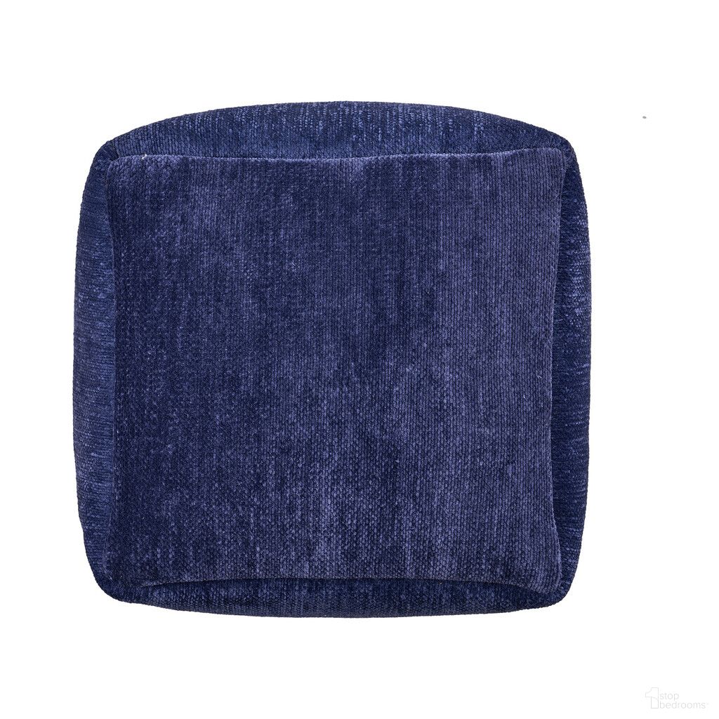The appearance of 18 Inch Chenille Cube Pouf Ottoman In Blue designed by Homeroots in the modern / contemporary interior design. This blue piece of furniture was selected by 1StopBedrooms from to add a touch of cosiness and style into your home. Sku: 534107. Material: Chenille.