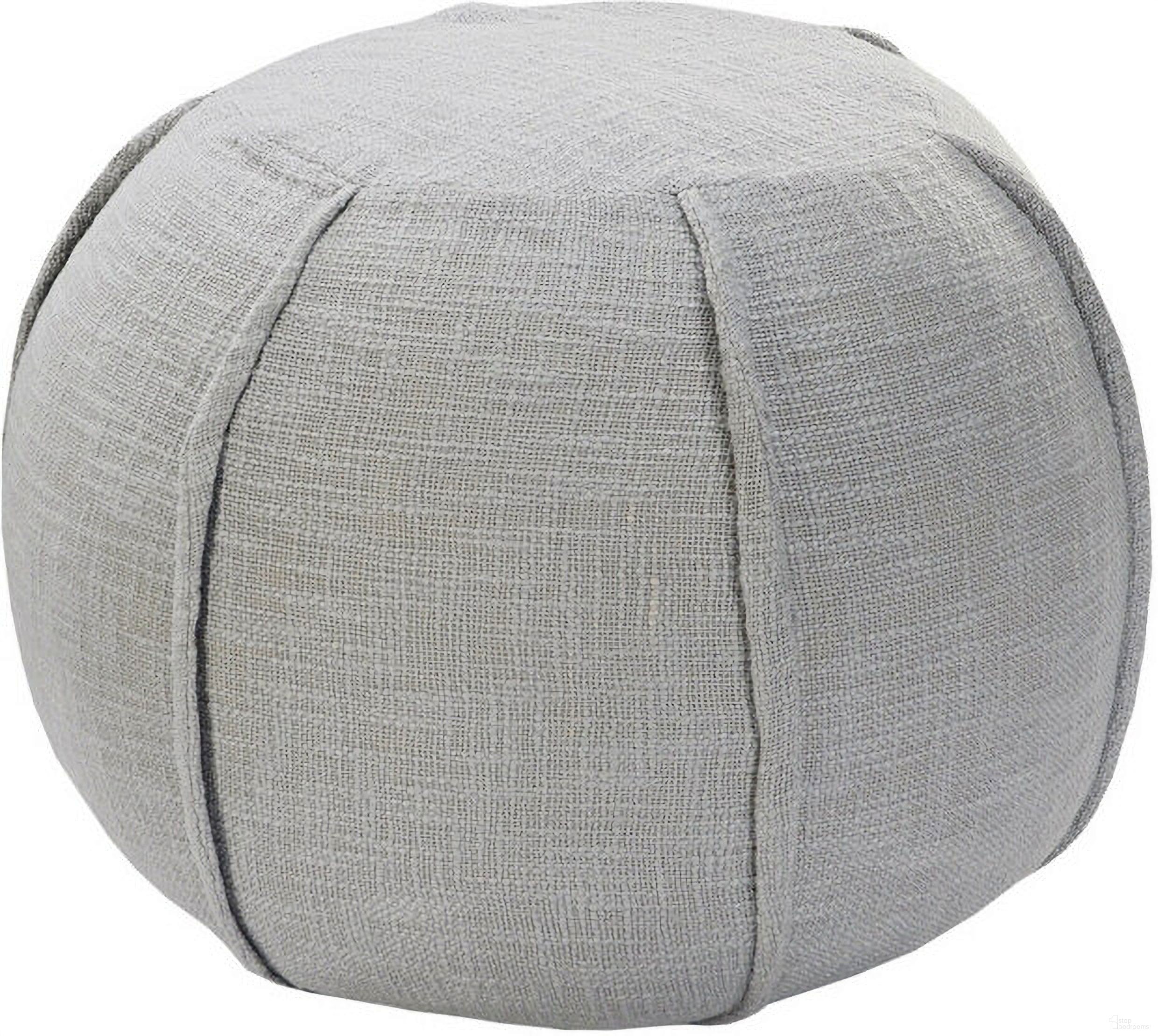 The appearance of 18 Inch Cotton Round Patchwork Pouf Ottoman In Gray designed by Homeroots in the transitional interior design. This gray piece of furniture was selected by 1StopBedrooms from to add a touch of cosiness and style into your home. Sku: 517960. Material: Cotton.