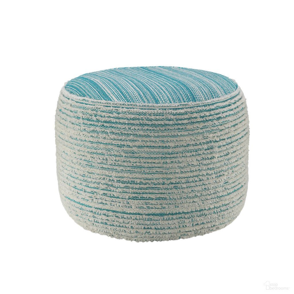 The appearance of 18 Inch Fabric Cylinder Striped Pouf Ottoman In Blue designed by Homeroots in the modern / contemporary interior design. This blue piece of furniture was selected by 1StopBedrooms from to add a touch of cosiness and style into your home. Sku: 517904. Material: Fabric.