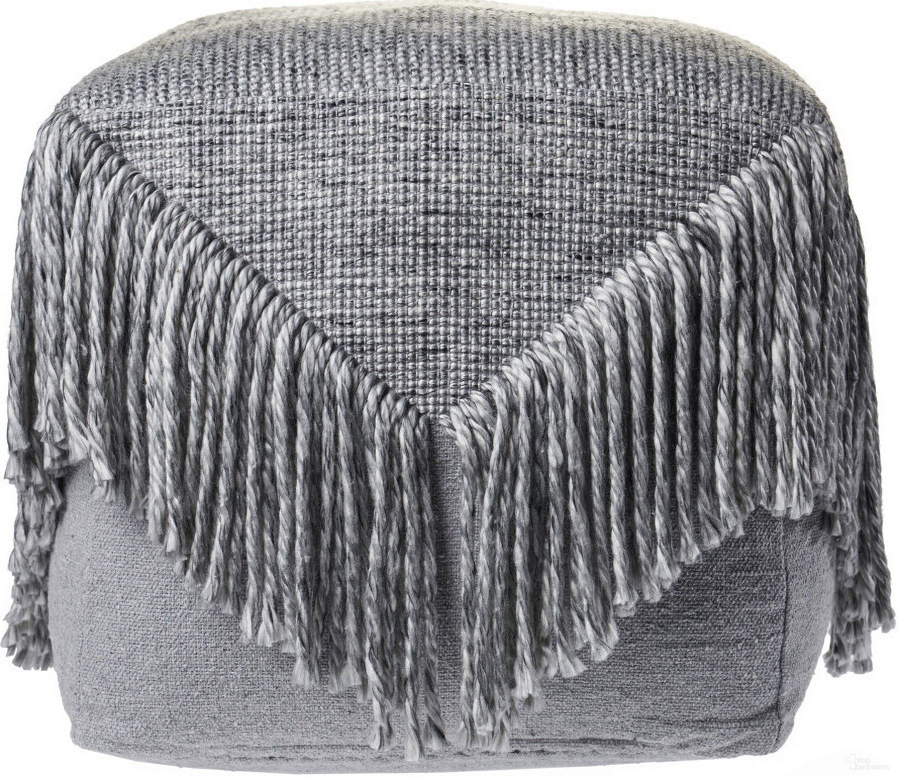 The appearance of 18 Inch Wool Cotton Blend Pouf Ottoman In Gray designed by Homeroots in the modern / contemporary interior design. This gray piece of furniture was selected by 1StopBedrooms from to add a touch of cosiness and style into your home. Sku: 517865. Material: Wool.
