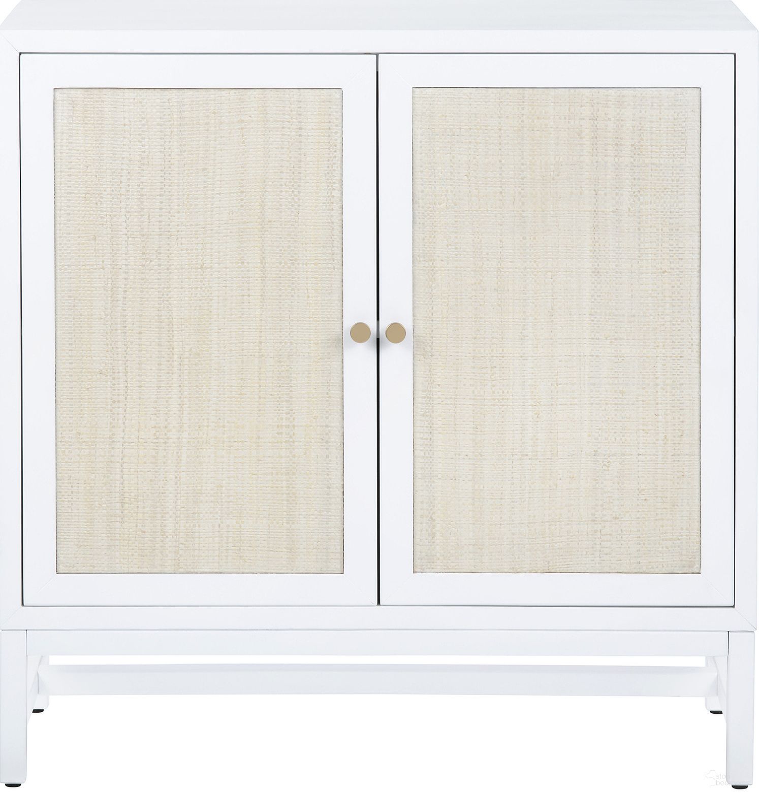 The appearance of 2-Door Accent Cabinet In White and Cream designed by Crestview Collection in the coastal interior design. This white/cream piece of furniture was selected by 1StopBedrooms from to add a touch of cosiness and style into your home. Sku: CVFDR1154. Material: Solid Wood.