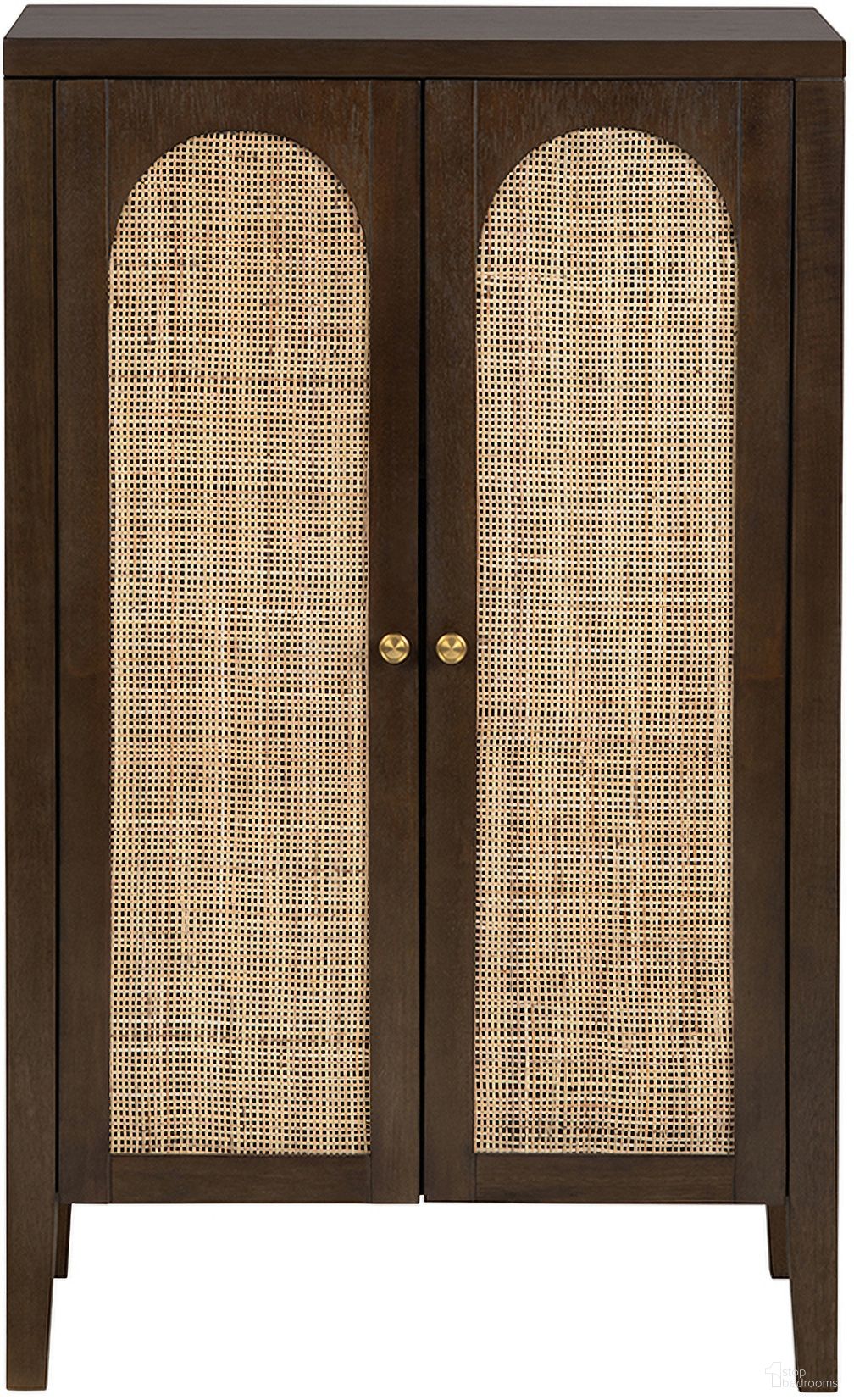 The appearance of 2-Door Accent Chest In Brown designed by Crestview Collection in the traditional interior design. This brown piece of furniture was selected by 1StopBedrooms from to add a touch of cosiness and style into your home. Sku: CVFDR1318. Material: Solid Wood.