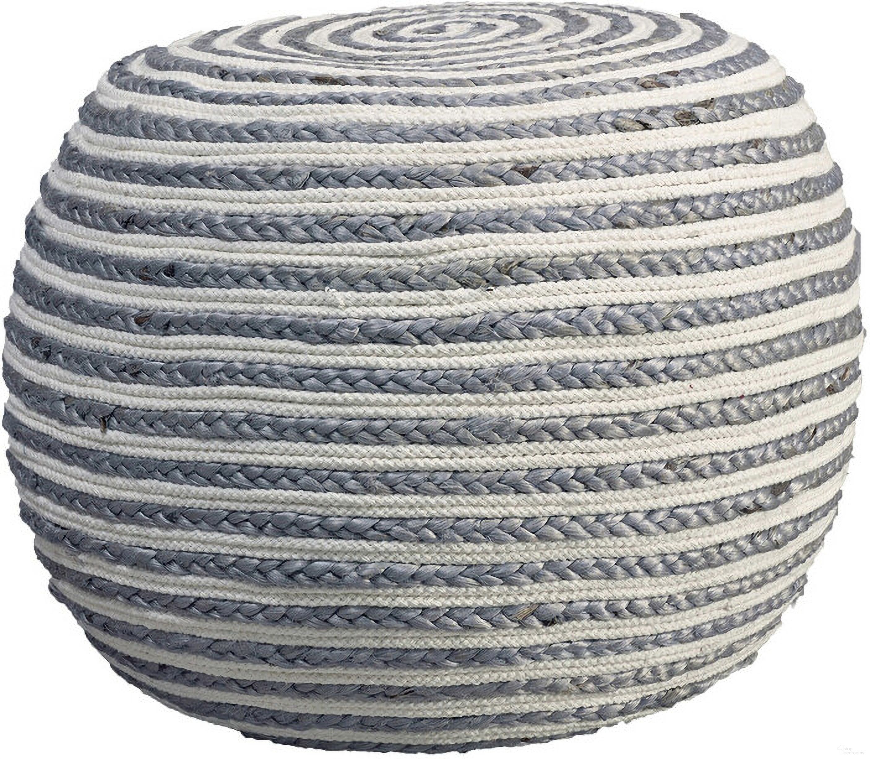 The appearance of 20 Inch Cotton Blend Round Striped Pouf Ottoman In Gray designed by Homeroots in the modern / contemporary interior design. This gray piece of furniture was selected by 1StopBedrooms from to add a touch of cosiness and style into your home. Sku: 517947. Material: Cotton.