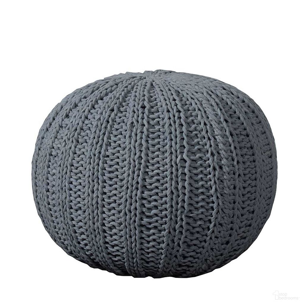 The appearance of 20 Inch Cotton Round Pouf Ottoman In Gray designed by Homeroots in the modern / contemporary interior design. This gray piece of furniture was selected by 1StopBedrooms from to add a touch of cosiness and style into your home. Sku: 517879. Material: Cotton.