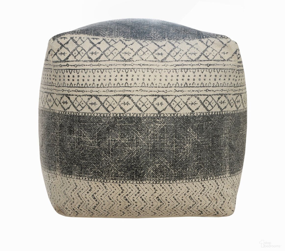 The appearance of 20 Inch Cotton Tribal Pouf Ottoman In Cream designed by Homeroots in the transitional interior design. This cream piece of furniture was selected by 1StopBedrooms from to add a touch of cosiness and style into your home. Sku: 517922. Material: Cotton.