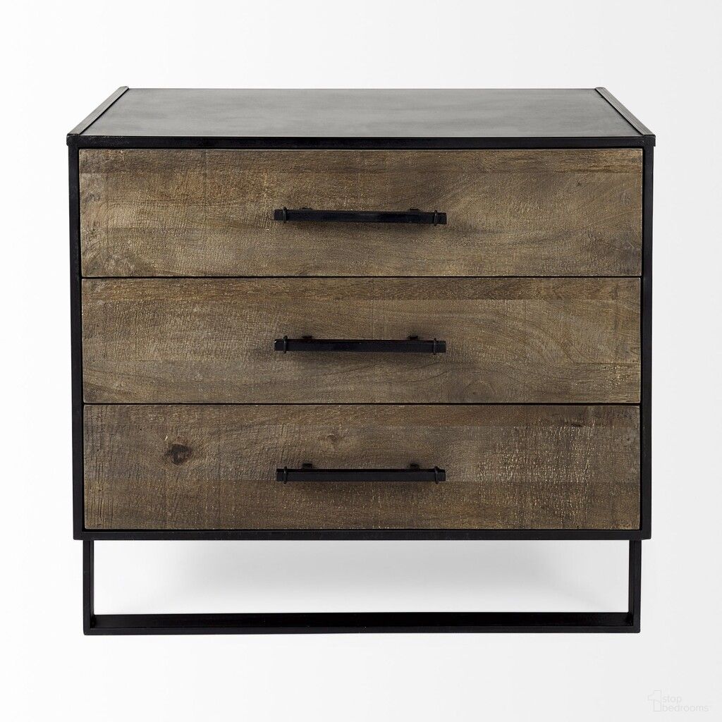 The appearance of 20 Inch Distressed Accent Cabinet with Three Drawers In Black and Brown designed by Homeroots in the rustic / southwestern interior design. This black and brown piece of furniture was selected by 1StopBedrooms from to add a touch of cosiness and style into your home. Sku: 391997. Material: Wood.