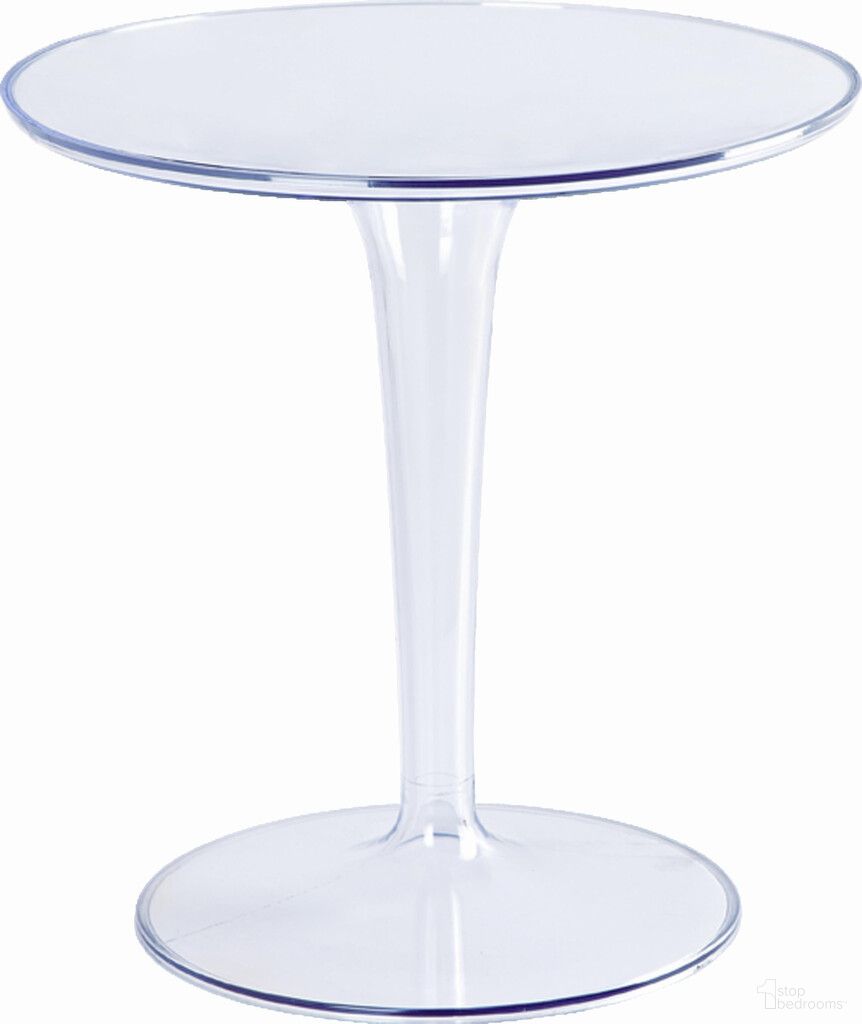 The appearance of 20 Inch Heavy Duty Plastic Indoor Outdoor Round Pedestal End Table In Clear designed by Homeroots in the modern / contemporary interior design. This clear piece of furniture was selected by 1StopBedrooms from to add a touch of cosiness and style into your home. Sku: 554646. Material: Plastic.