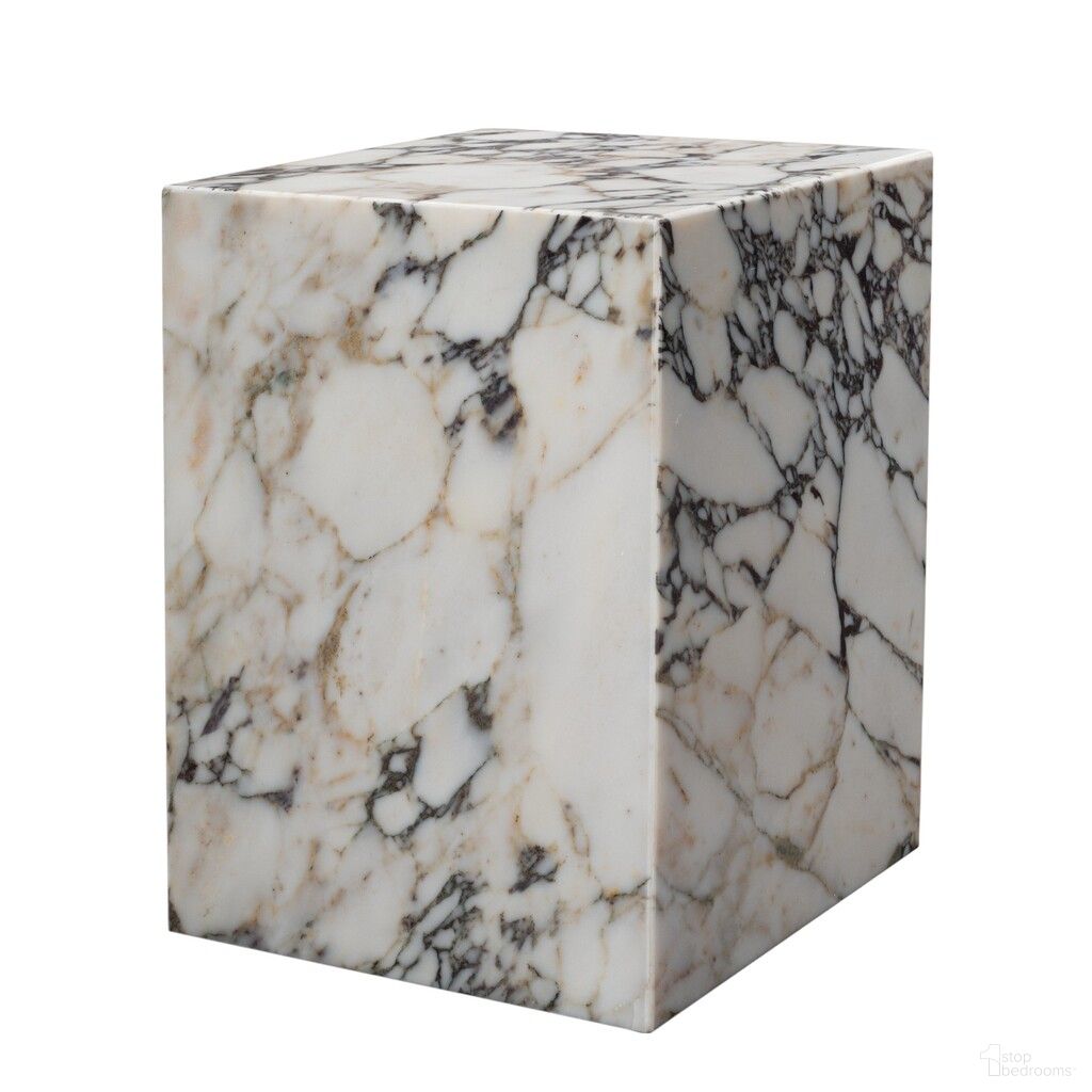 The appearance of 20 Inch Marble Square Block End Table In Ivory designed by Homeroots in the modern / contemporary interior design. This ivory piece of furniture  was selected by 1StopBedrooms from  to add a touch of cosiness and style into your home. Sku: 569935. Material: Marble.
