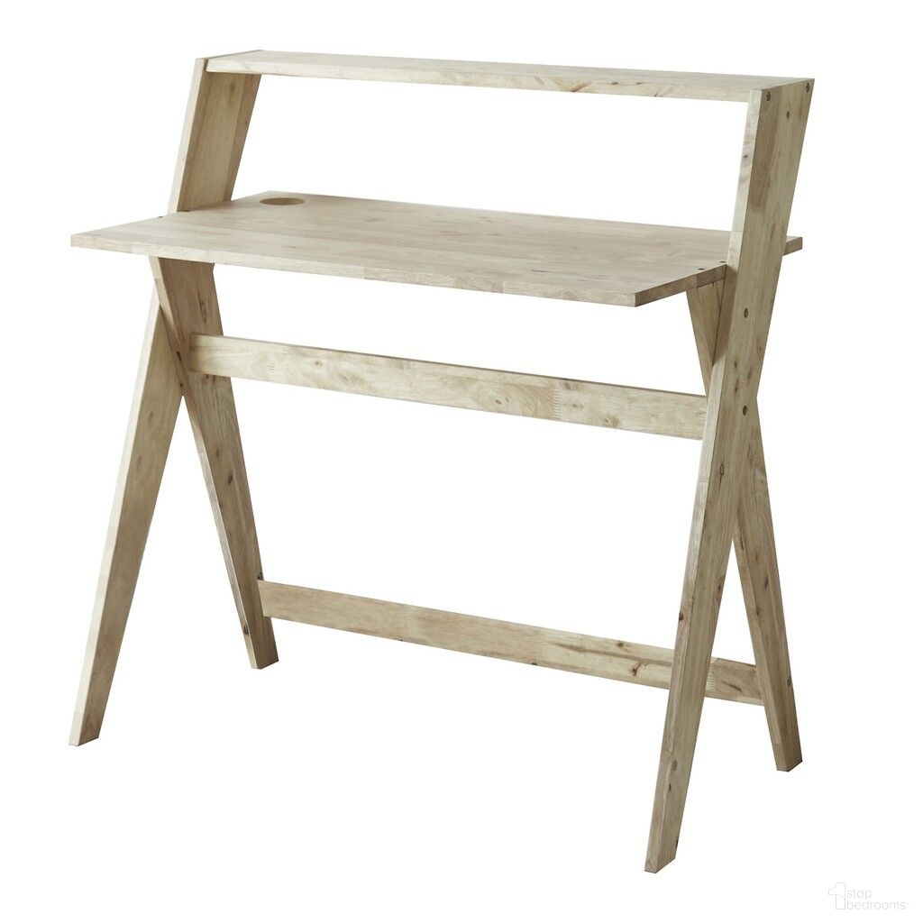 The appearance of 20 Inch Writing Desk In Natural Wood designed by Homeroots in the traditional interior design. This natural wood piece of furniture was selected by 1StopBedrooms from to add a touch of cosiness and style into your home. Sku: 469146. Material: Wood.