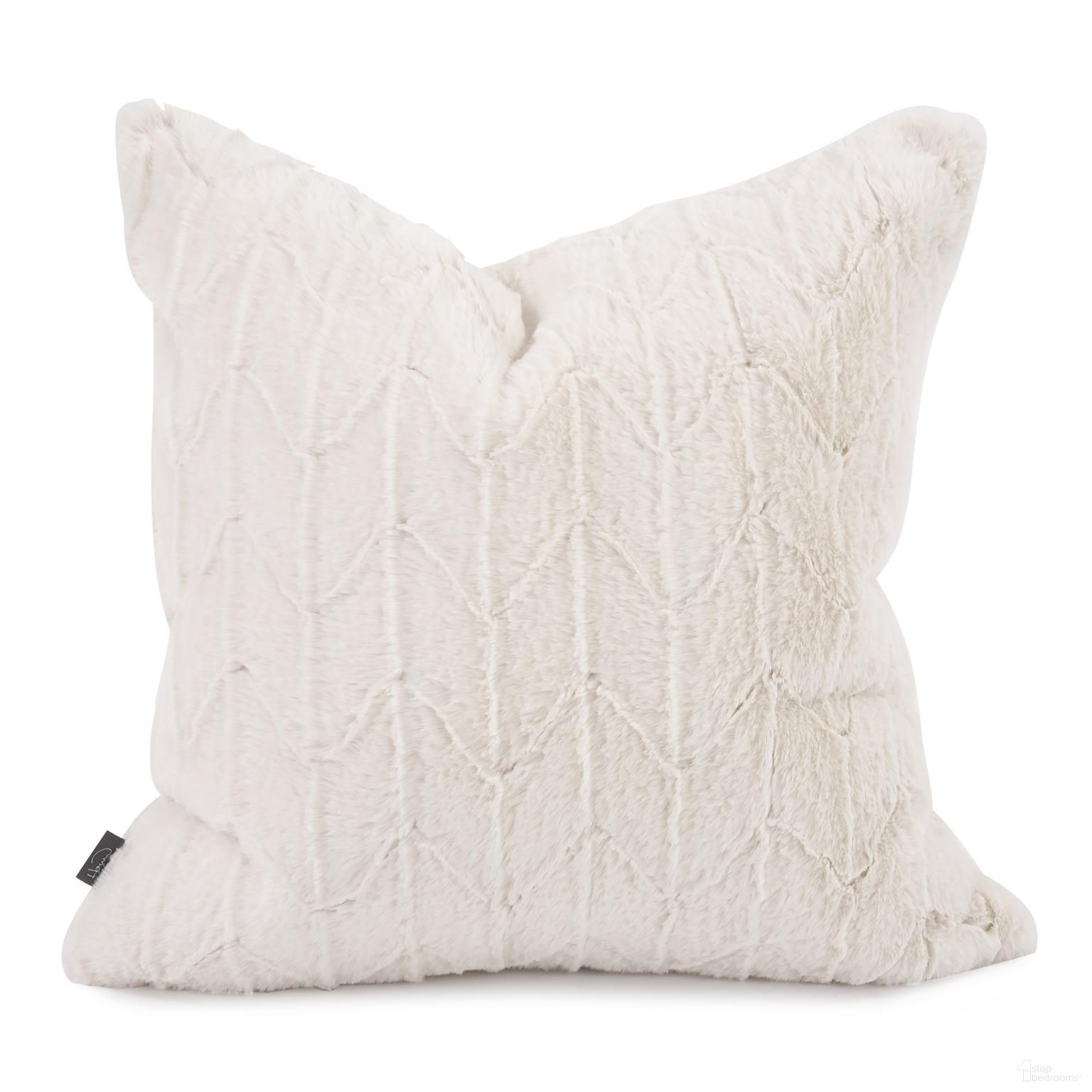 20 x 20 Angora Pillow In Natural - Poly Insert