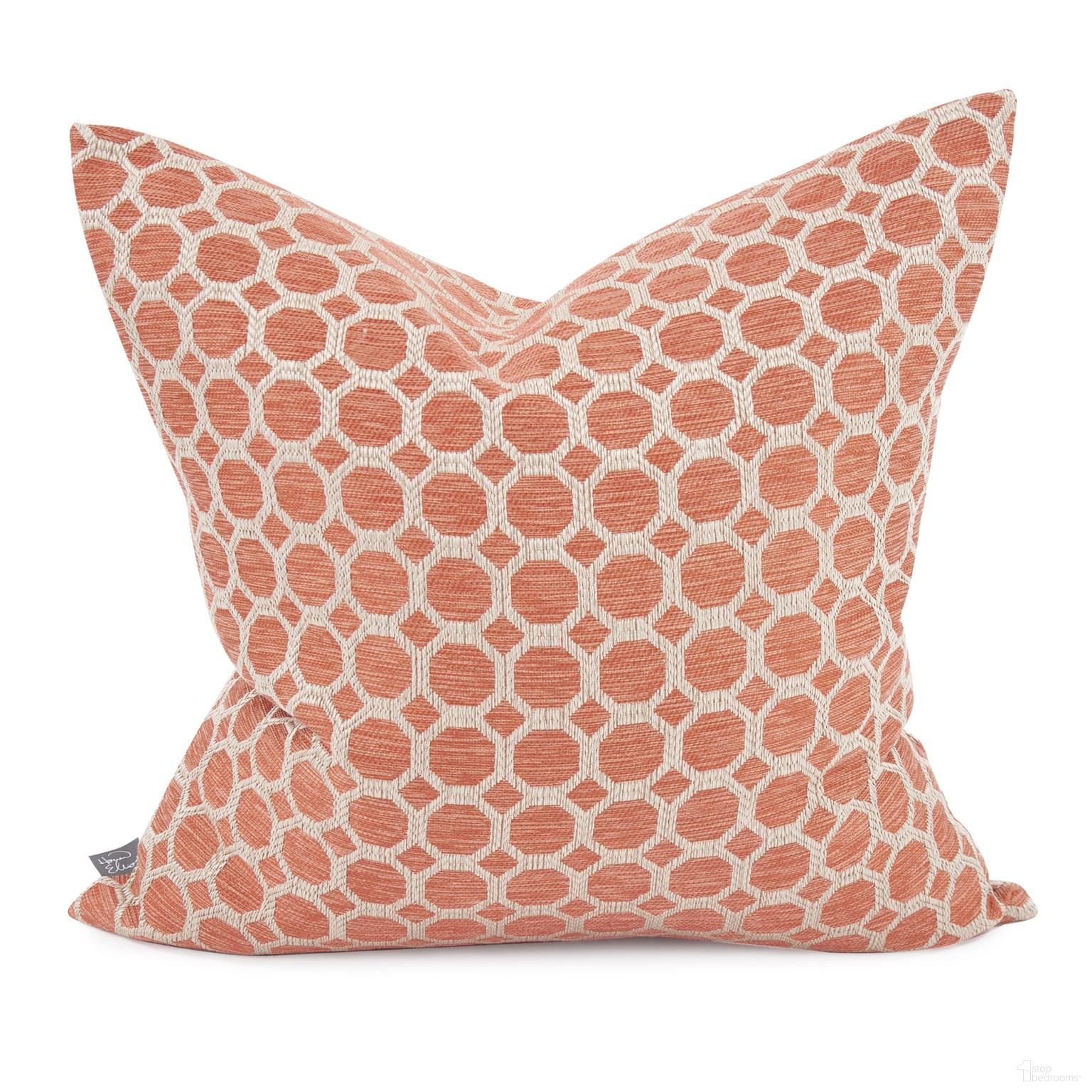 The appearance of 20 x 20 Pyth Coral Pillow - Down Insert designed by Howard Elliott in the modern / contemporary interior design. This coral piece of furniture was selected by 1StopBedrooms from Pyth Collection to add a touch of cosiness and style into your home. Sku: 2-1096F. Material: Polyester.