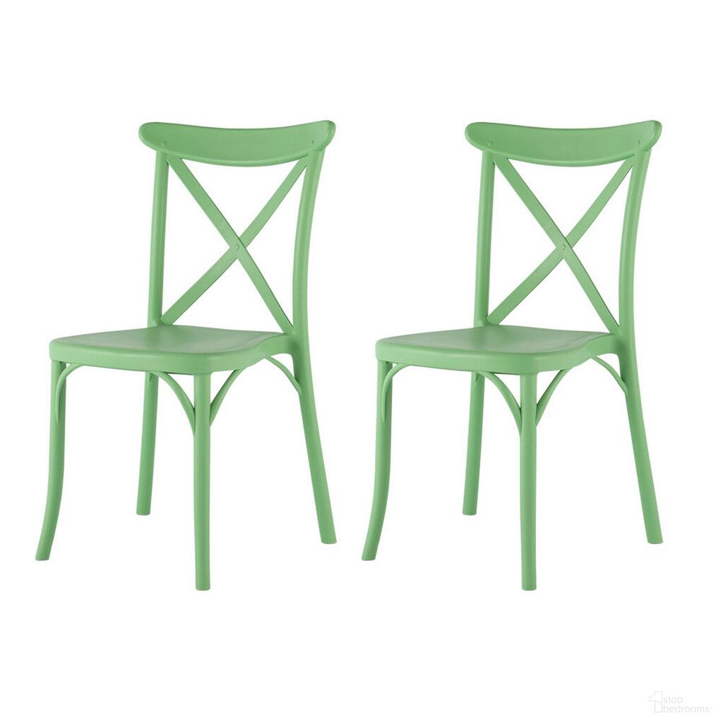 The appearance of 21 Inch Heavy Duty Plastic Outdoor Stacking Dining Chairs Set of 4 In Green designed by Homeroots in the modern / contemporary interior design. This green piece of furniture was selected by 1StopBedrooms from to add a touch of cosiness and style into your home. Sku: 565178. Material: Plastic.