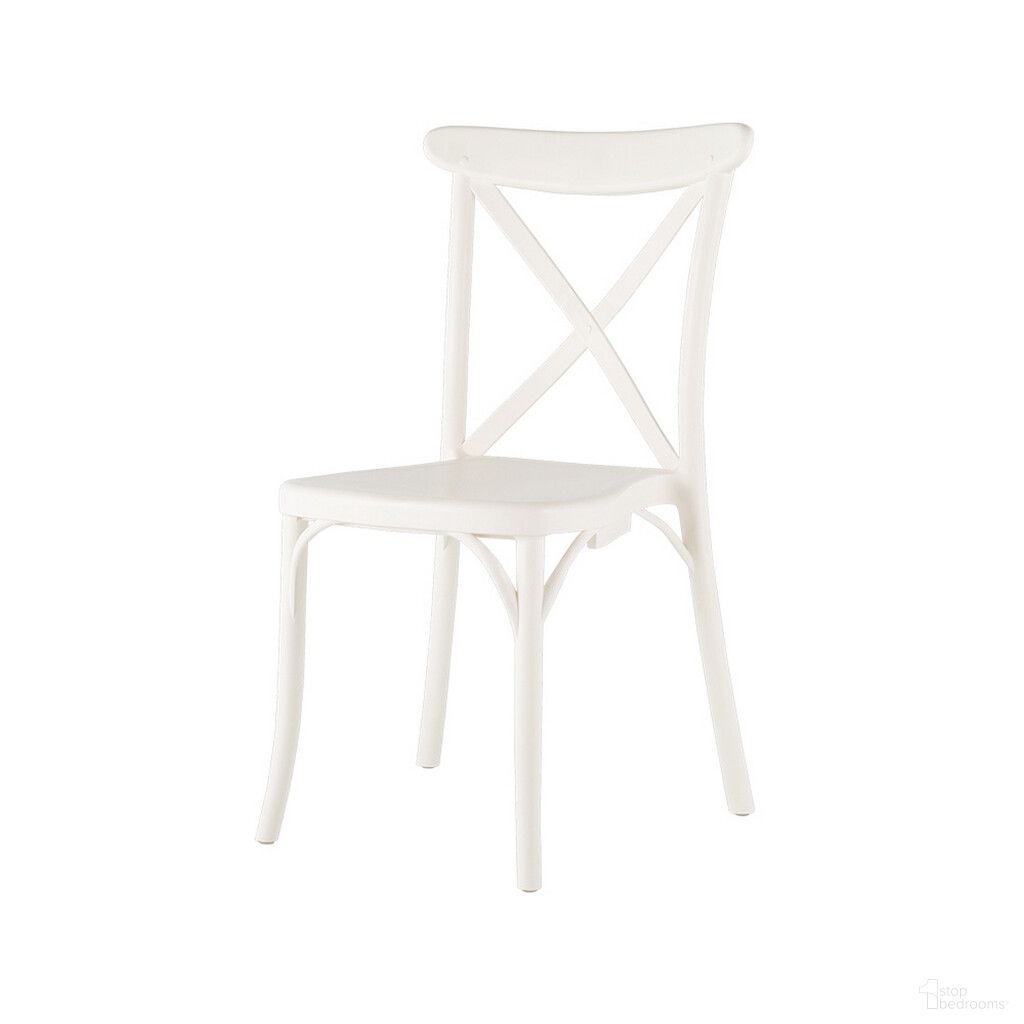 The appearance of 21 Inch Heavy Duty Plastic Outdoor Stacking Dining Chairs Set of 4 In White designed by Homeroots in the modern / contemporary interior design. This white piece of furniture was selected by 1StopBedrooms from to add a touch of cosiness and style into your home. Sku: 565179. Material: Plastic.