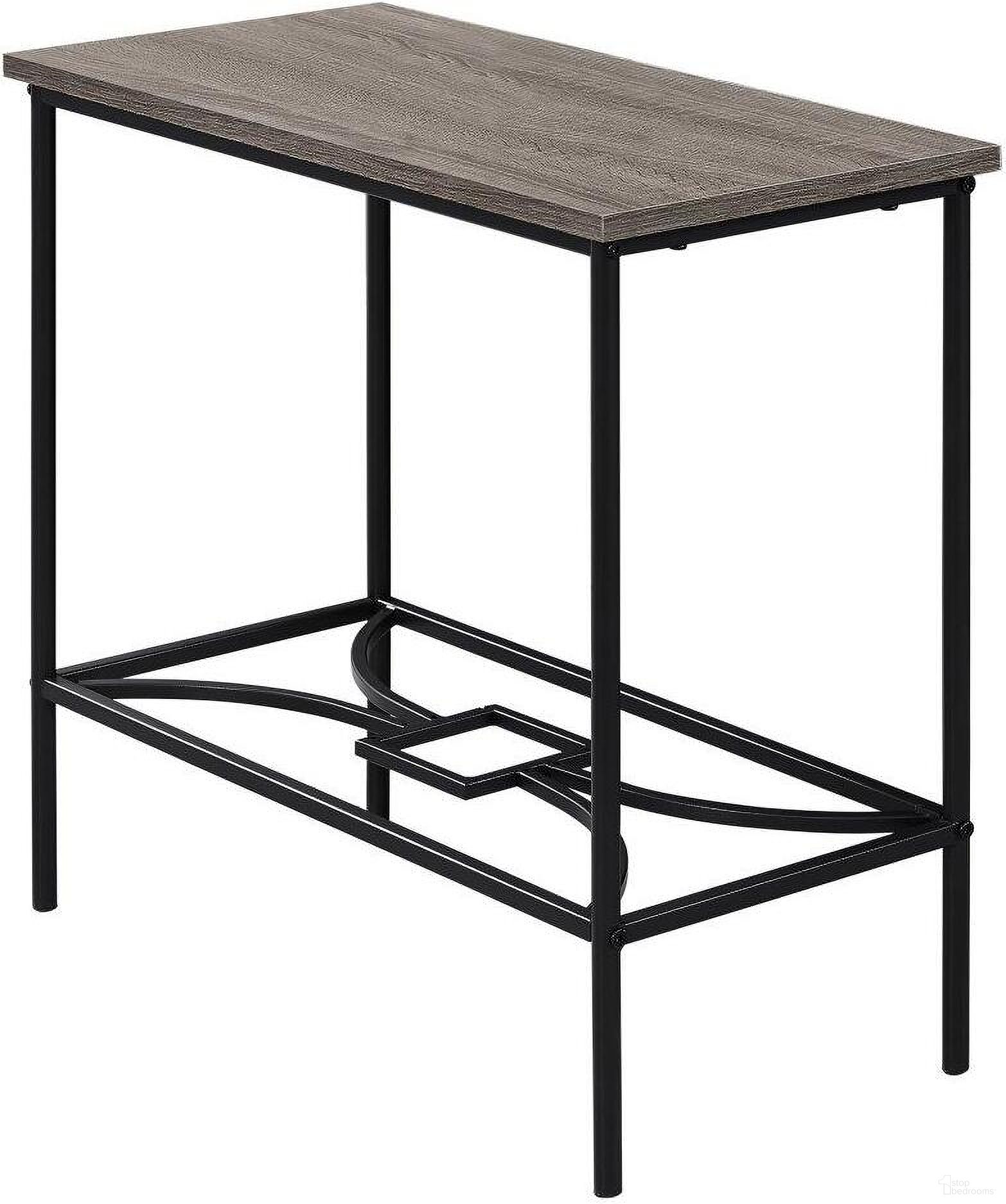 22 Inch Accent Table In Dark Taupe I 2075