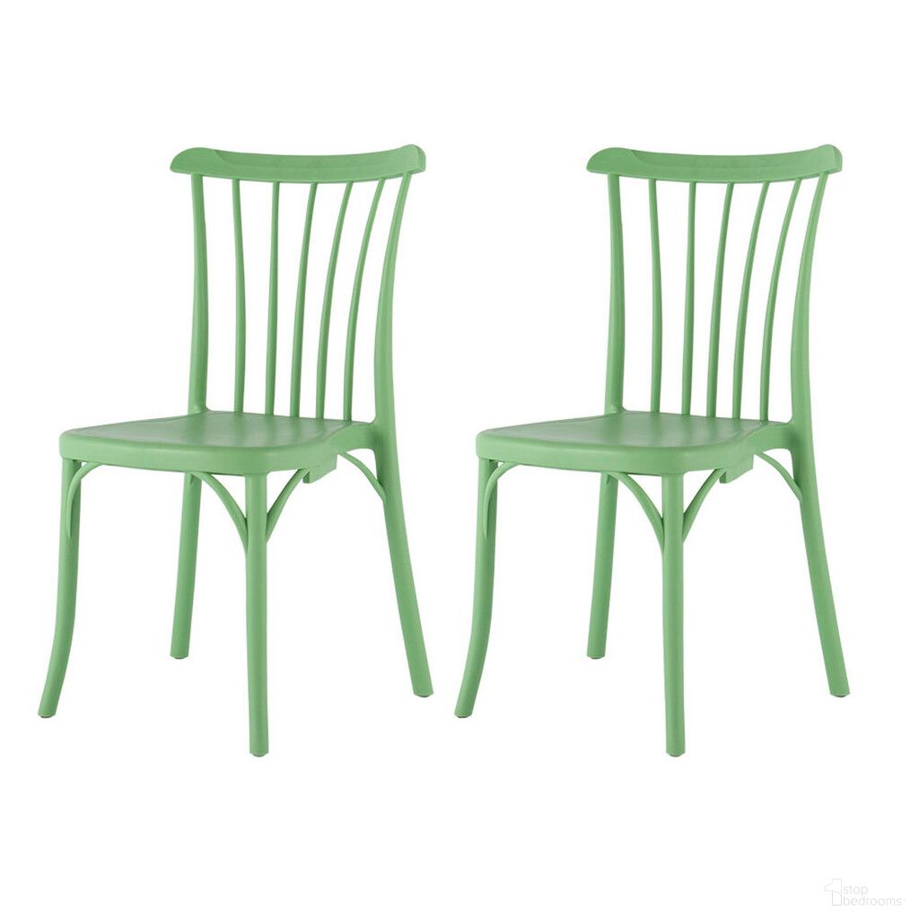The appearance of 22 Inch Heavy Duty Plastic Outdoor Stacking Dining Chairs Set of 4 In Green designed by Homeroots in the modern / contemporary interior design. This green piece of furniture was selected by 1StopBedrooms from to add a touch of cosiness and style into your home. Sku: 565183. Material: Plastic.