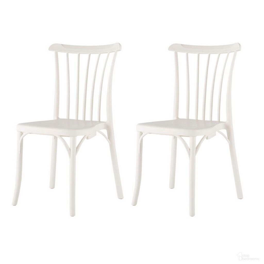 The appearance of 22 Inch Heavy Duty Plastic Outdoor Stacking Dining Chairs Set of 4 In White designed by Homeroots in the modern / contemporary interior design. This white piece of furniture was selected by 1StopBedrooms from to add a touch of cosiness and style into your home. Sku: 565184. Material: Plastic.