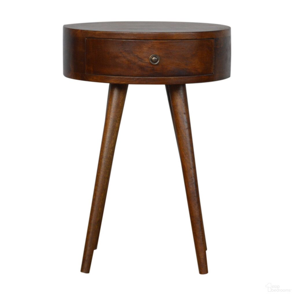 The appearance of 22 Inch Solid Wood One Drawer Nightstand In Chestnut designed by Homeroots in the traditional interior design. This chestnut piece of furniture was selected by 1StopBedrooms from to add a touch of cosiness and style into your home. Sku: 651496. Material: Solid Wood.
